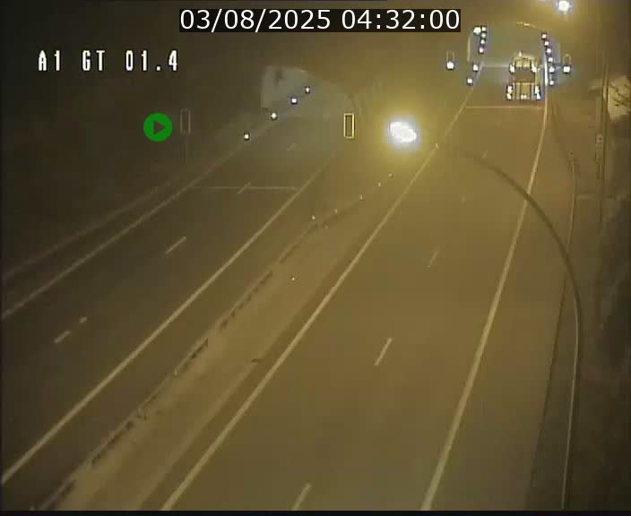 <h2>Traffic live webcam Luxembourg Hesperange - A1 direction Kirchberg - BK 1.4</h2>