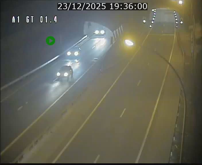 <h2>Traffic live webcam Luxembourg Hesperange - A1 direction Kirchberg - BK 1.4</h2>