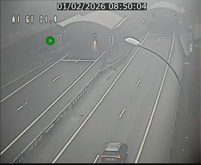 <h2>Traffic live webcam Luxembourg Hesperange - A1 direction Kirchberg - BK 1.4</h2>