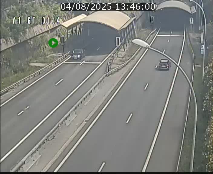 <h2>Traffic live webcam Luxembourg Hesperange - A1 direction Kirchberg - BK 1.4</h2>