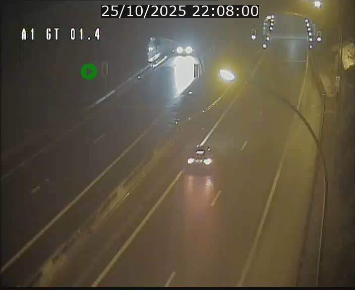 <h2>Traffic live webcam Luxembourg Hesperange - A1 direction Kirchberg - BK 1.4</h2>