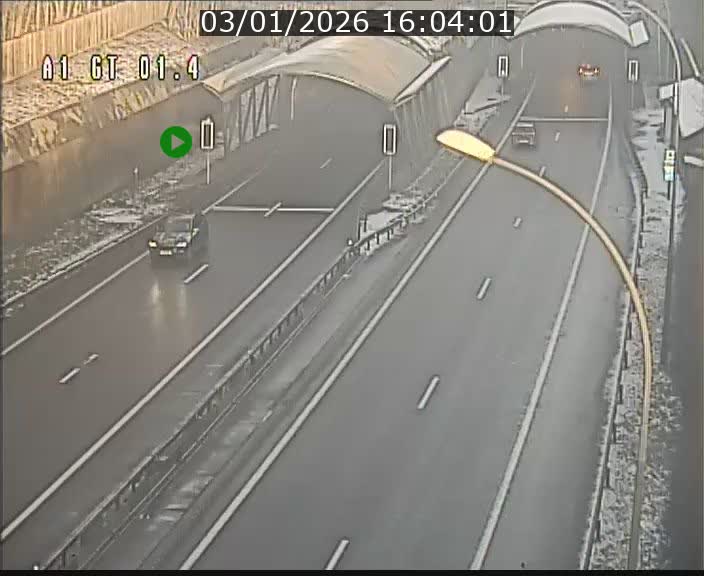 <h2>Traffic live webcam Luxembourg Hesperange - A1 direction Kirchberg - BK 1.4</h2>