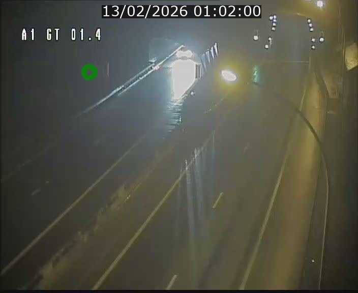 <h2>Traffic live webcam Luxembourg Hesperange - A1 direction Kirchberg - BK 1.4</h2>
