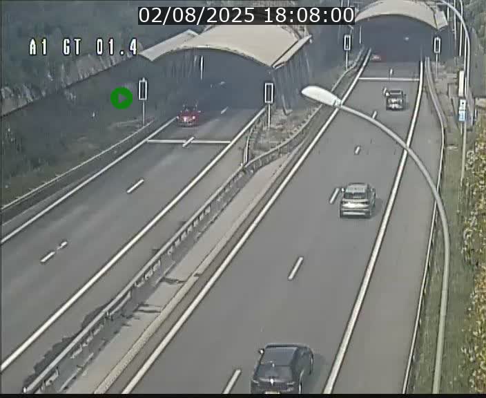<h2>Traffic live webcam Luxembourg Hesperange - A1 direction Kirchberg - BK 1.4</h2>
