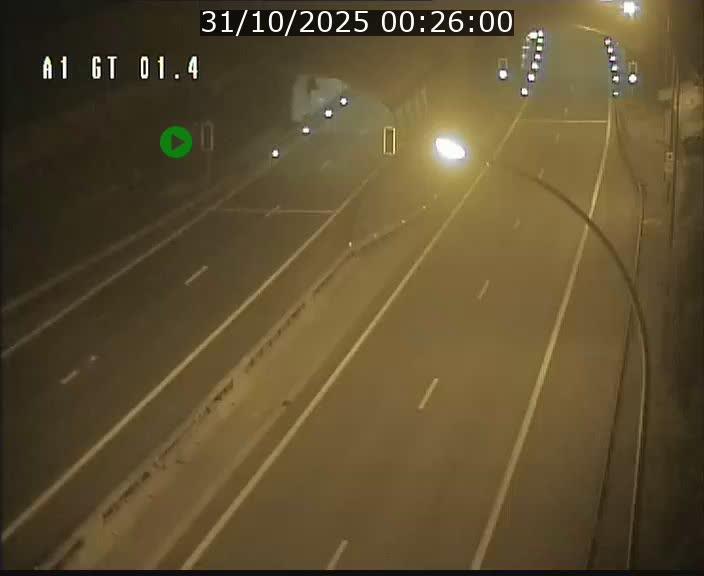 Traffic live webcam Luxembourg Hesperange - A1 direction Kirchberg - BK 1.4