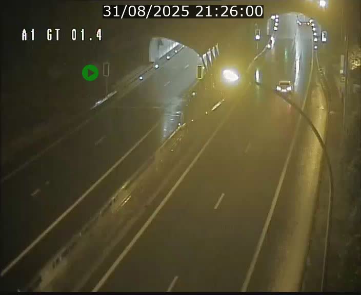 <h2>Traffic live webcam Luxembourg Hesperange - A1 direction Kirchberg - BK 1.4</h2>
