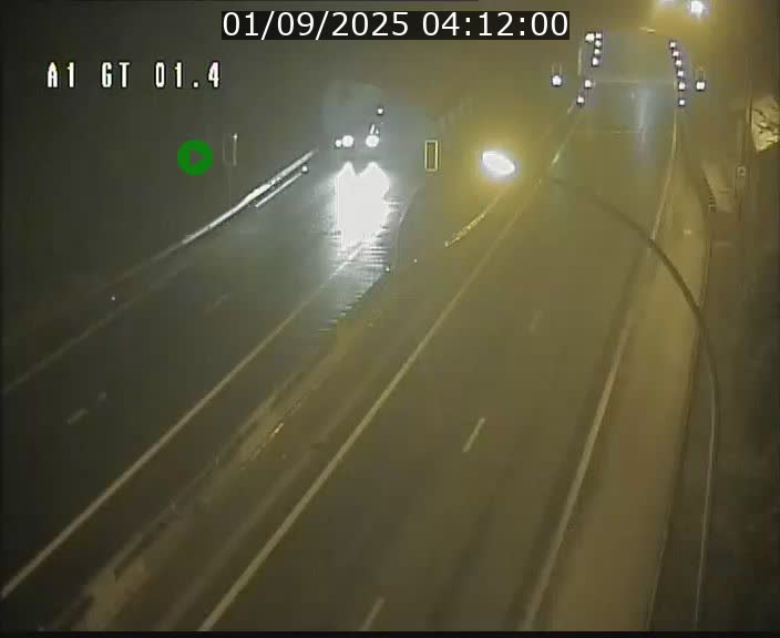 <h2>Traffic live webcam Luxembourg Hesperange - A1 direction Kirchberg - BK 1.4</h2>