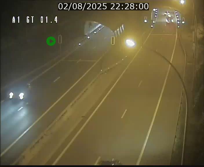 <h2>Traffic live webcam Luxembourg Hesperange - A1 direction Kirchberg - BK 1.4</h2>