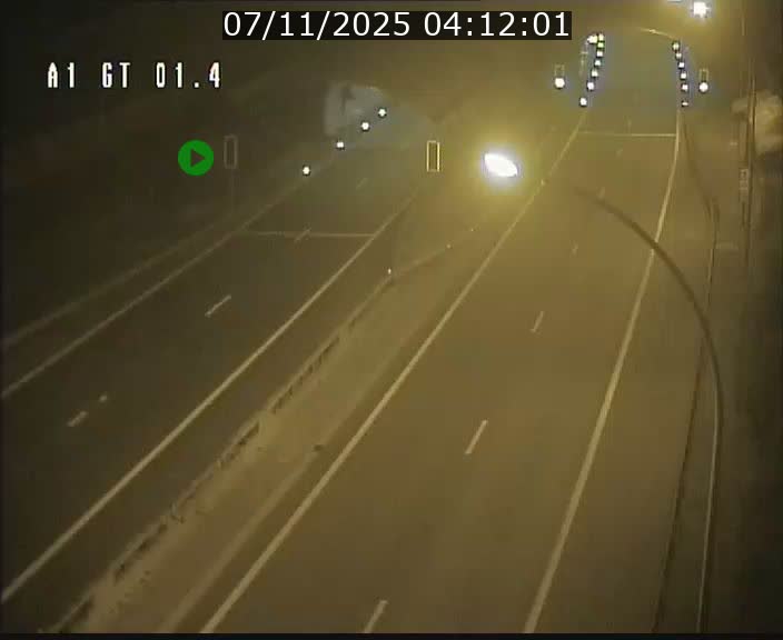<h2>Traffic live webcam Luxembourg Hesperange - A1 direction Kirchberg - BK 1.4</h2>