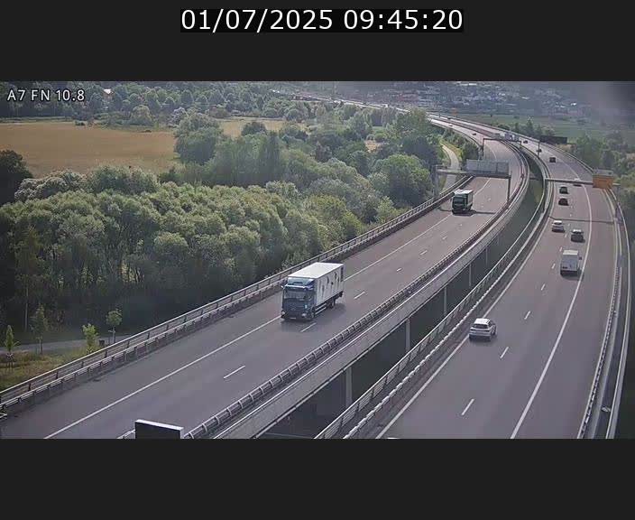 <h2>Caméra trafic Luxembourg - A7, Tunnel Gousselerbierg, sortie sud, direction rond-point Lorentzweiler (BK 10.8)</h2>