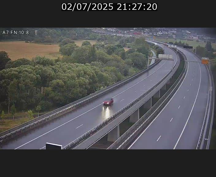 <h2>Caméra trafic Luxembourg - A7, Tunnel Gousselerbierg, sortie sud, direction rond-point Lorentzweiler (BK 10.8)</h2>