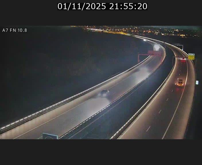 <h2>Caméra trafic Luxembourg - A7, Tunnel Gousselerbierg, sortie sud, direction rond-point Lorentzweiler (BK 10.8)</h2>