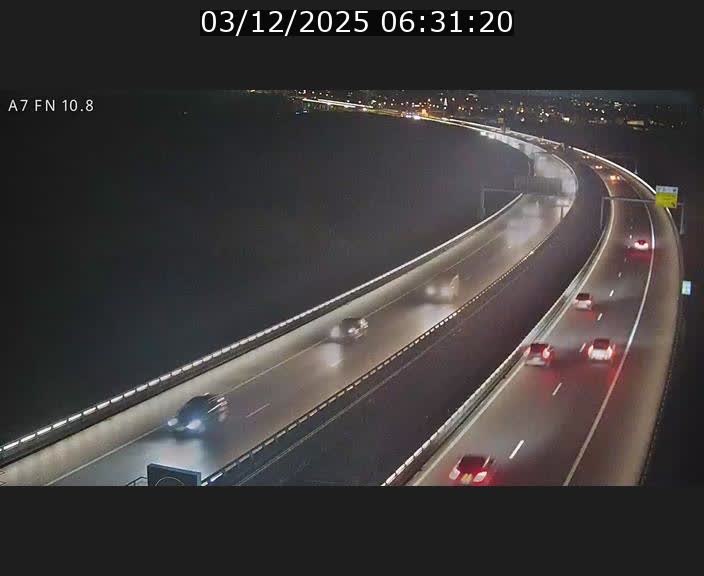 <h2>Caméra trafic Luxembourg - A7, Tunnel Gousselerbierg, sortie sud, direction rond-point Lorentzweiler (BK 10.8)</h2>