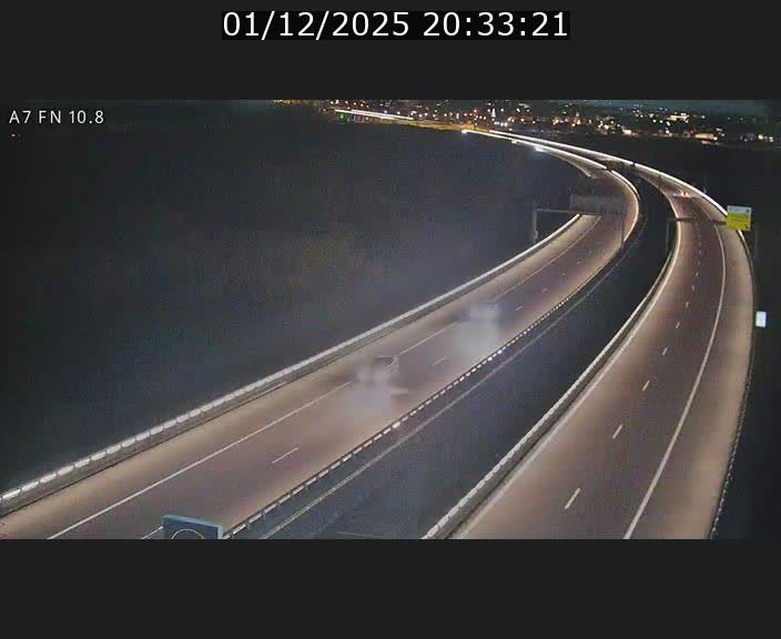 <h2>Caméra trafic Luxembourg - A7, Tunnel Gousselerbierg, sortie sud, direction rond-point Lorentzweiler (BK 10.8)</h2>