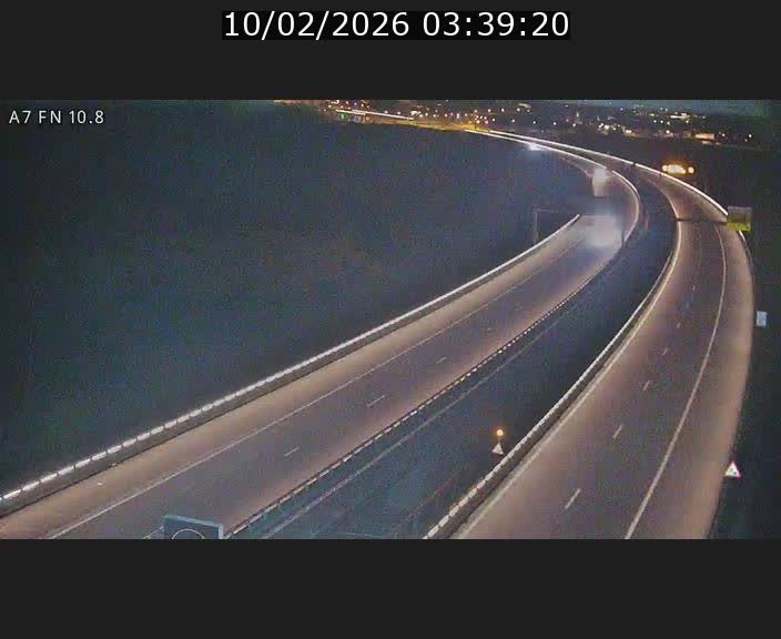 <h2>Caméra trafic Luxembourg - A7, Tunnel Gousselerbierg, sortie sud, direction rond-point Lorentzweiler (BK 10.8)</h2>
