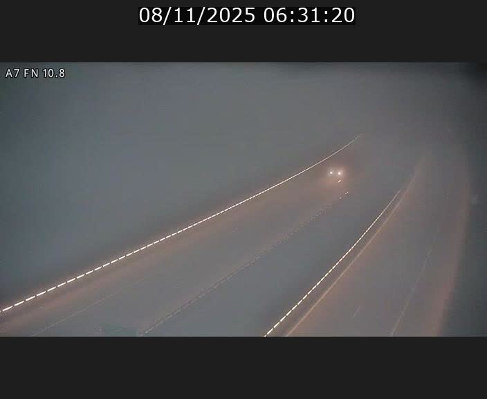 <h2>Caméra trafic Luxembourg - A7, Tunnel Gousselerbierg, sortie sud, direction rond-point Lorentzweiler (BK 10.8)</h2>