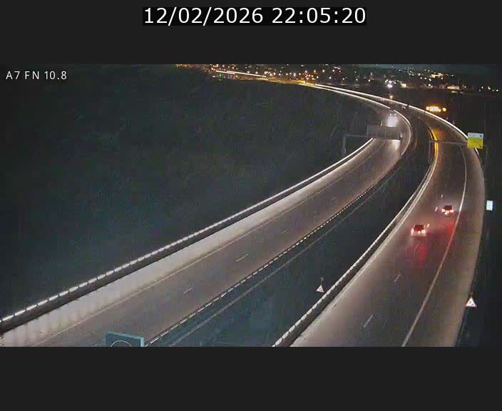 <h2>Caméra trafic Luxembourg - A7, Tunnel Gousselerbierg, sortie sud, direction rond-point Lorentzweiler (BK 10.8)</h2>