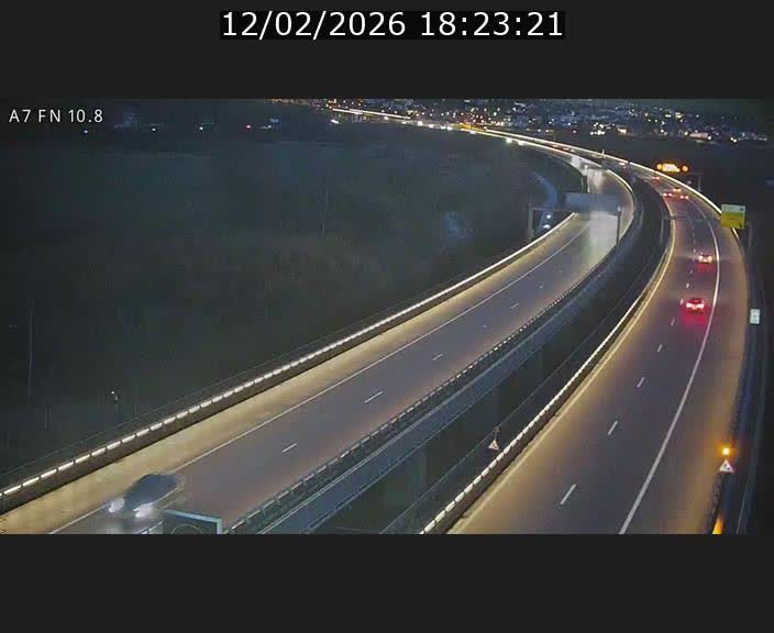 <h2>Caméra trafic Luxembourg - A7, Tunnel Gousselerbierg, sortie sud, direction rond-point Lorentzweiler (BK 10.8)</h2>