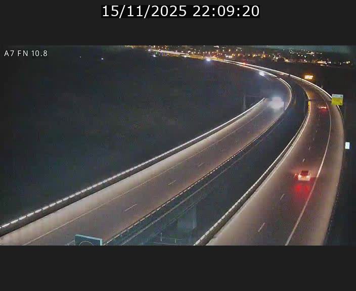 Caméra trafic Luxembourg - A7, Tunnel Gousselerbierg, sortie sud, direction rond-point Lorentzweiler (BK 10.8)