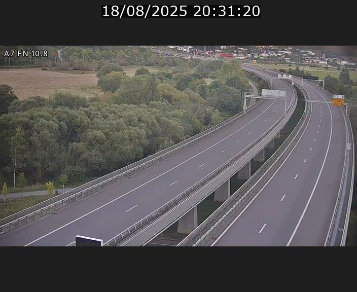 <h2>Caméra trafic Luxembourg - A7, Tunnel Gousselerbierg, sortie sud, direction rond-point Lorentzweiler (BK 10.8)</h2>