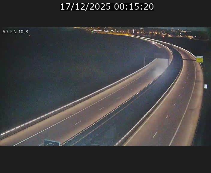 <h2>Caméra trafic Luxembourg - A7, Tunnel Gousselerbierg, sortie sud, direction rond-point Lorentzweiler (BK 10.8)</h2>