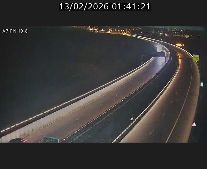 <h2>Caméra trafic Luxembourg - A7, Tunnel Gousselerbierg, sortie sud, direction rond-point Lorentzweiler (BK 10.8)</h2>