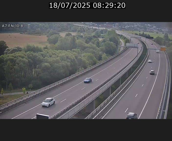 <h2>Caméra trafic Luxembourg - A7, Tunnel Gousselerbierg, sortie sud, direction rond-point Lorentzweiler (BK 10.8)</h2>