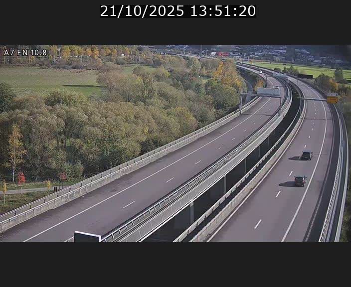 <h2>Caméra trafic Luxembourg - A7, Tunnel Gousselerbierg, sortie sud, direction rond-point Lorentzweiler (BK 10.8)</h2>