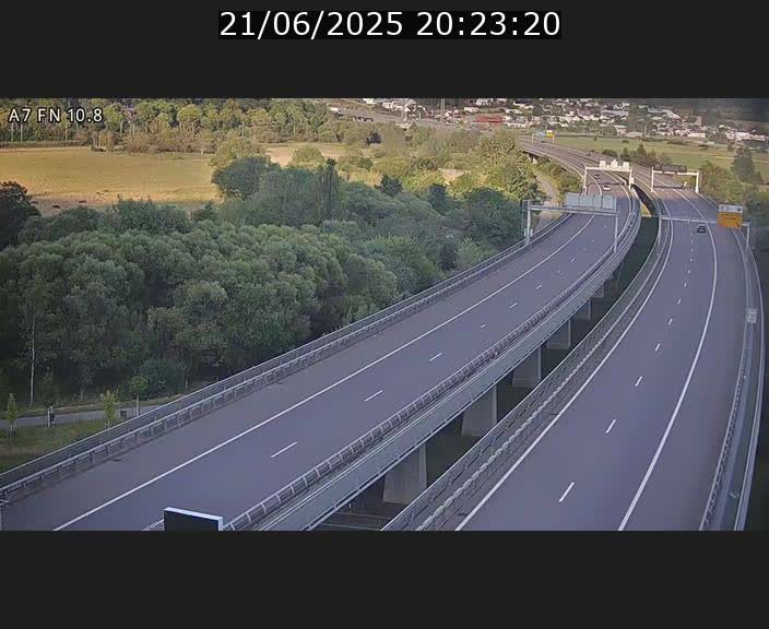 <h2>Caméra trafic Luxembourg - A7, Tunnel Gousselerbierg, sortie sud, direction rond-point Lorentzweiler (BK 10.8)</h2>