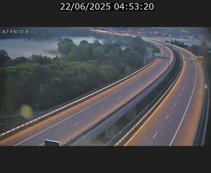 <h2>Caméra trafic Luxembourg - A7, Tunnel Gousselerbierg, sortie sud, direction rond-point Lorentzweiler (BK 10.8)</h2>