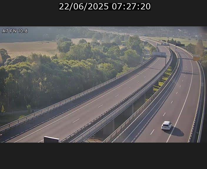 <h2>Caméra trafic Luxembourg - A7, Tunnel Gousselerbierg, sortie sud, direction rond-point Lorentzweiler (BK 10.8)</h2>