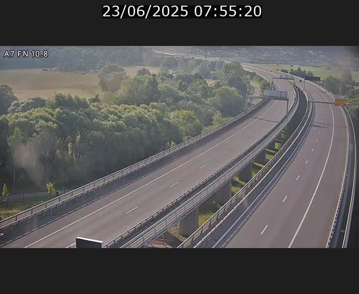 <h2>Caméra trafic Luxembourg - A7, Tunnel Gousselerbierg, sortie sud, direction rond-point Lorentzweiler (BK 10.8)</h2>