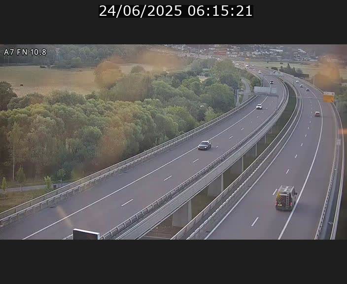 <h2>Caméra trafic Luxembourg - A7, Tunnel Gousselerbierg, sortie sud, direction rond-point Lorentzweiler (BK 10.8)</h2>