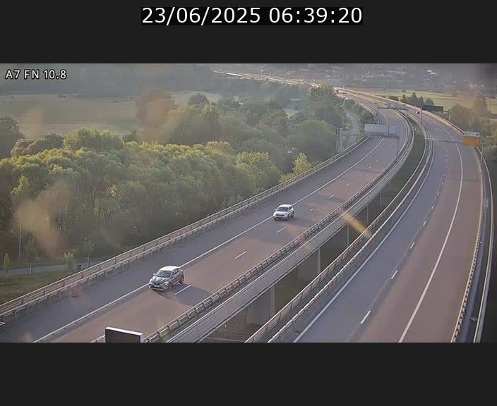 <h2>Caméra trafic Luxembourg - A7, Tunnel Gousselerbierg, sortie sud, direction rond-point Lorentzweiler (BK 10.8)</h2>