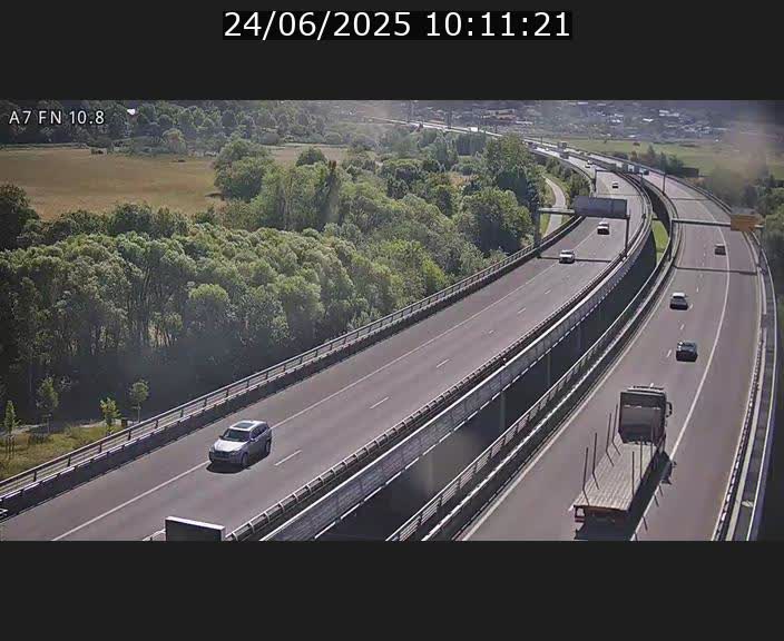<h2>Caméra trafic Luxembourg - A7, Tunnel Gousselerbierg, sortie sud, direction rond-point Lorentzweiler (BK 10.8)</h2>