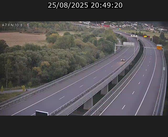 <h2>Caméra trafic Luxembourg - A7, Tunnel Gousselerbierg, sortie sud, direction rond-point Lorentzweiler (BK 10.8)</h2>