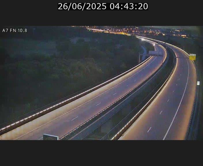 <h2>Caméra trafic Luxembourg - A7, Tunnel Gousselerbierg, sortie sud, direction rond-point Lorentzweiler (BK 10.8)</h2>