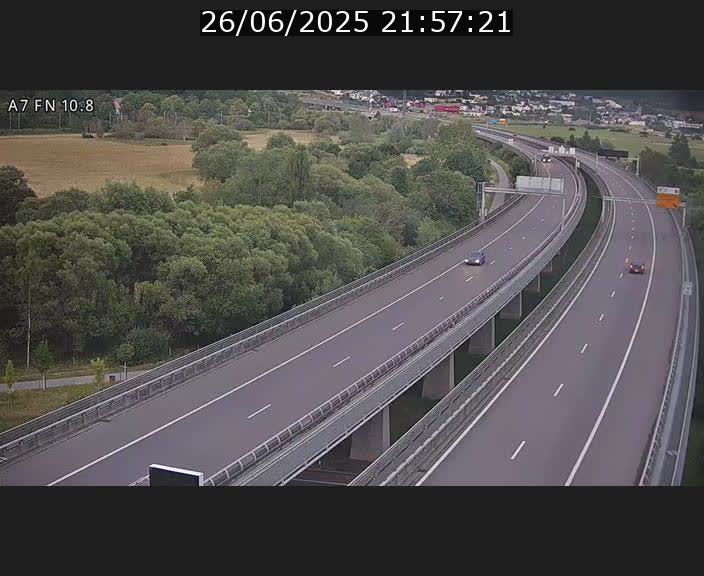 <h2>Caméra trafic Luxembourg - A7, Tunnel Gousselerbierg, sortie sud, direction rond-point Lorentzweiler (BK 10.8)</h2>
