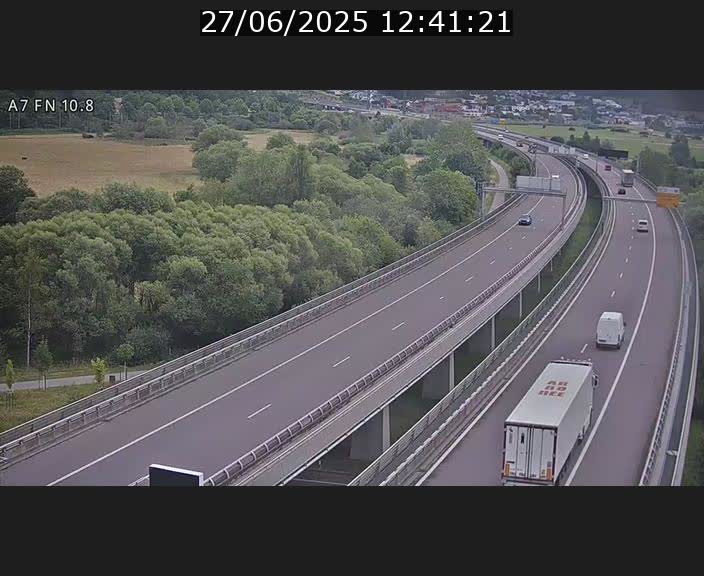 <h2>Caméra trafic Luxembourg - A7, Tunnel Gousselerbierg, sortie sud, direction rond-point Lorentzweiler (BK 10.8)</h2>