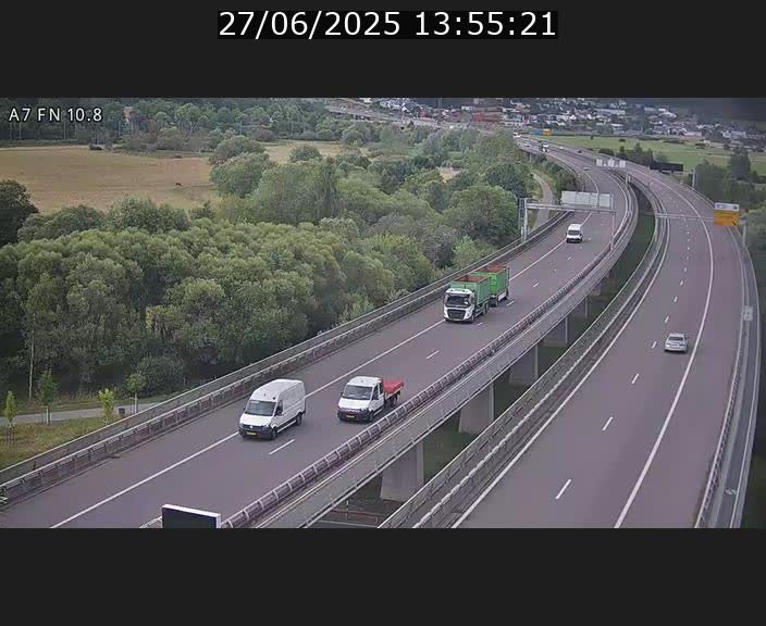 <h2>Caméra trafic Luxembourg - A7, Tunnel Gousselerbierg, sortie sud, direction rond-point Lorentzweiler (BK 10.8)</h2>