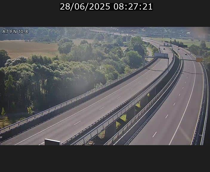 <h2>Caméra trafic Luxembourg - A7, Tunnel Gousselerbierg, sortie sud, direction rond-point Lorentzweiler (BK 10.8)</h2>