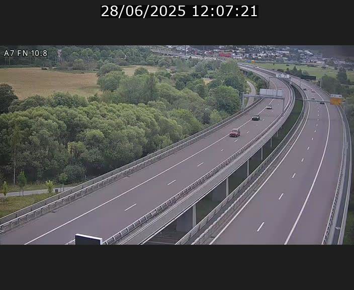 <h2>Caméra trafic Luxembourg - A7, Tunnel Gousselerbierg, sortie sud, direction rond-point Lorentzweiler (BK 10.8)</h2>