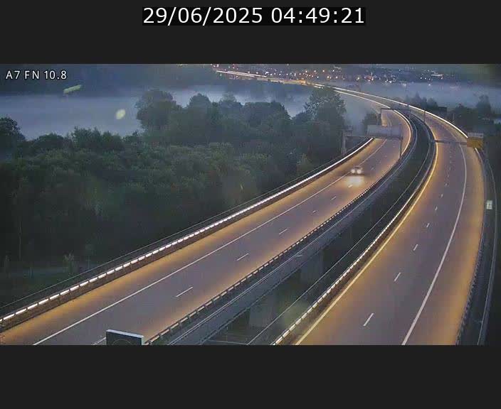 <h2>Caméra trafic Luxembourg - A7, Tunnel Gousselerbierg, sortie sud, direction rond-point Lorentzweiler (BK 10.8)</h2>