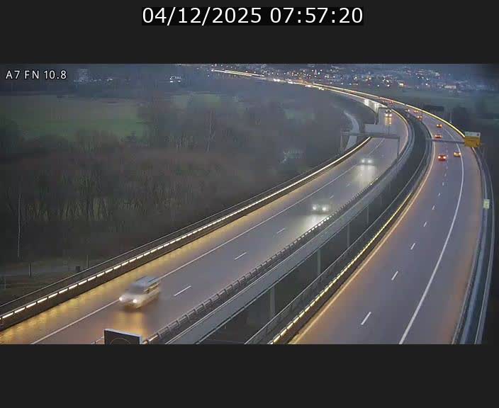 <h2>Caméra trafic Luxembourg - A7, Tunnel Gousselerbierg, sortie sud, direction rond-point Lorentzweiler (BK 10.8)</h2>