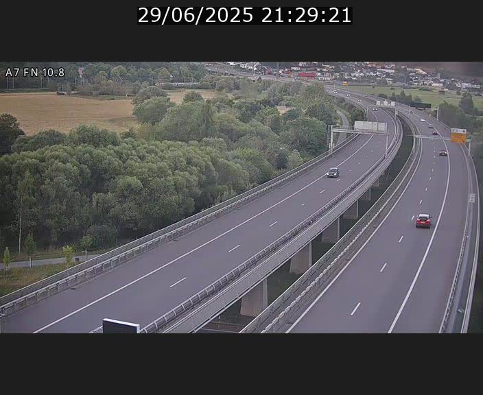 <h2>Caméra trafic Luxembourg - A7, Tunnel Gousselerbierg, sortie sud, direction rond-point Lorentzweiler (BK 10.8)</h2>