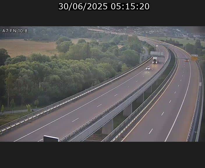 <h2>Caméra trafic Luxembourg - A7, Tunnel Gousselerbierg, sortie sud, direction rond-point Lorentzweiler (BK 10.8)</h2>