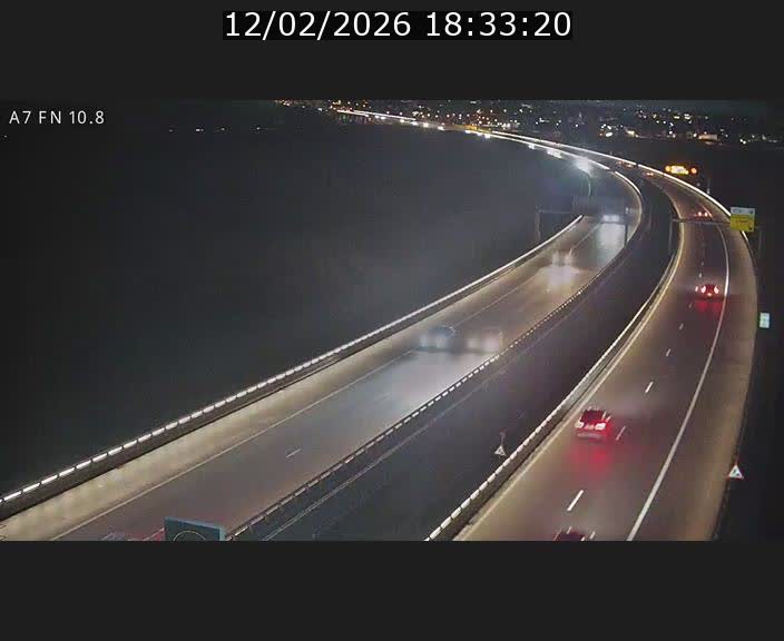 <h2>Caméra trafic Luxembourg - A7, Tunnel Gousselerbierg, sortie sud, direction rond-point Lorentzweiler (BK 10.8)</h2>