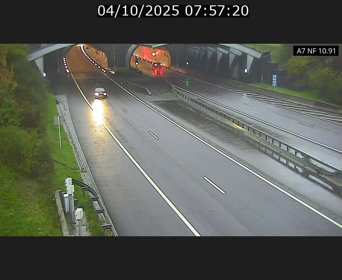 <h2>Caméra trafic Luxembourg - A7, Tunnel Gousselerbierg, entrée sud, direction Mersch</h2>
