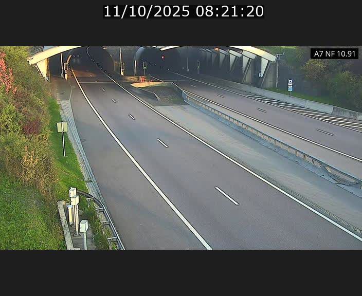 <h2>Caméra trafic Luxembourg - A7, Tunnel Gousselerbierg, entrée sud, direction Mersch</h2>