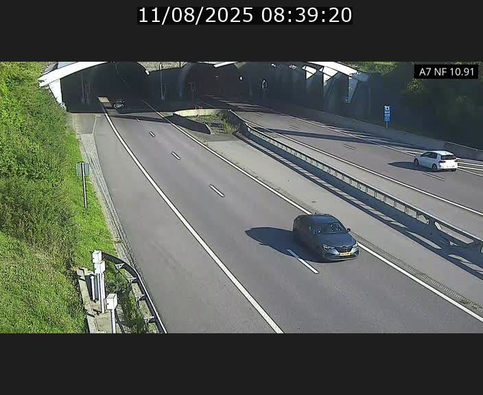 <h2>Caméra trafic Luxembourg - A7, Tunnel Gousselerbierg, entrée sud, direction Mersch</h2>